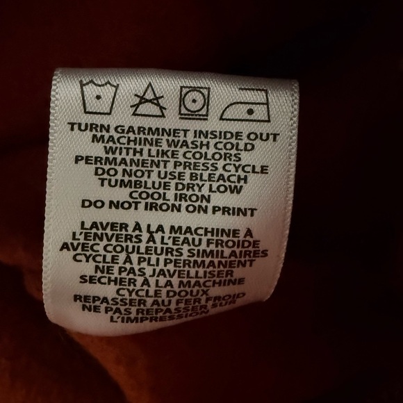 Arbor Men's Burgundy Hoodie Sweater - Picture 6 of 6